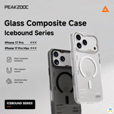 PEAKZOOC for iPhone 17 Series Icebound Magnetic Case