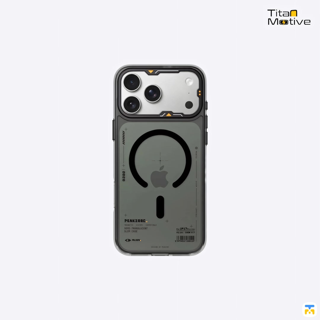 PEAKZOOC for iPhone 17 Series Icebound Magnetic Case