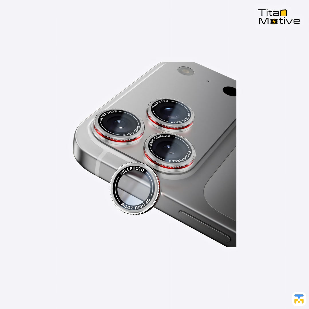 PEAKZOOC PRISM Lens Armor Film for iPhone 15/16/17 Pro & Pro Max