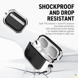 SHOCKPROOF AND DROP RESISTANT - PISEN Four-corner Drop Protection Case for AirPods