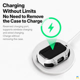 Charging Without Limits No Need to Remove the Case to Charge - PISEN Four-corner Drop Protection Case for AirPods