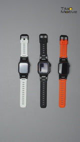 PEAKZOOC Apple Watch FKM Strap - Glow In The Dark