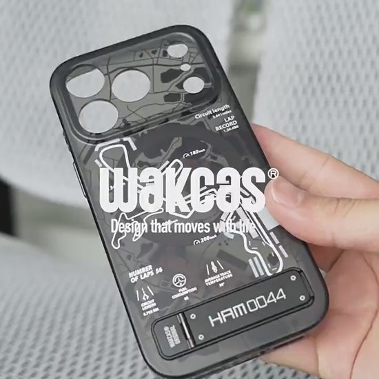 WAKCAS for iPhone 17 Series Grand Prix MagSafe Case with Stand
