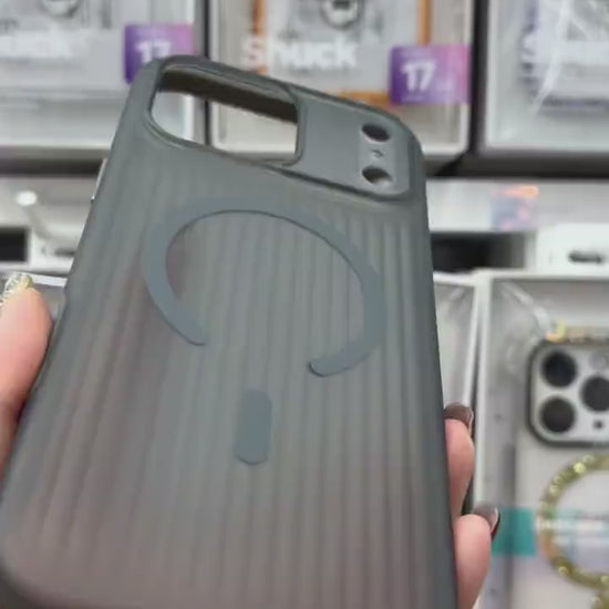 Jaucase for iPhone 17 Series Luggage Grid MagSafe Case