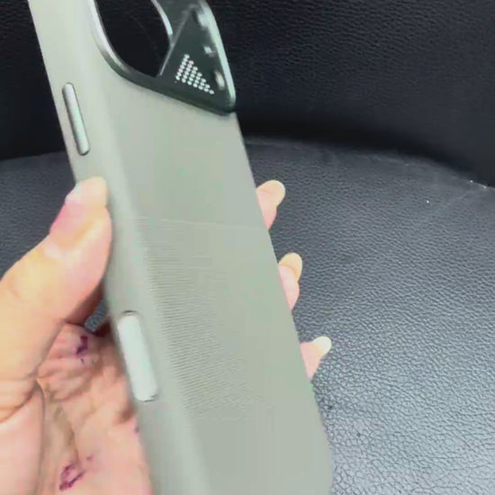 Jaucase for iPhone 17 Series KingsGuard Dual Texture Silicone MagSafe Case