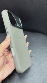 Jaucase for iPhone 17 Series KingsGuard Dual Texture Silicone MagSafe Case