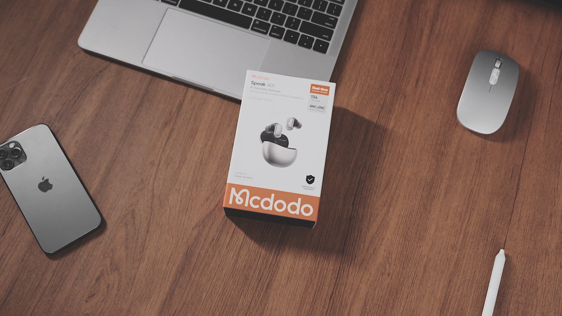 Mcdodo Speak A01 Series ANC+ENC AI Translation Earbuds