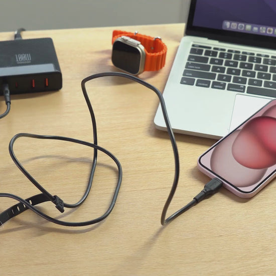 Mcdodo USB-C to USB-C Magnetic Self-Winding Cable - 60W - 1.2 Meter- Auto- Video