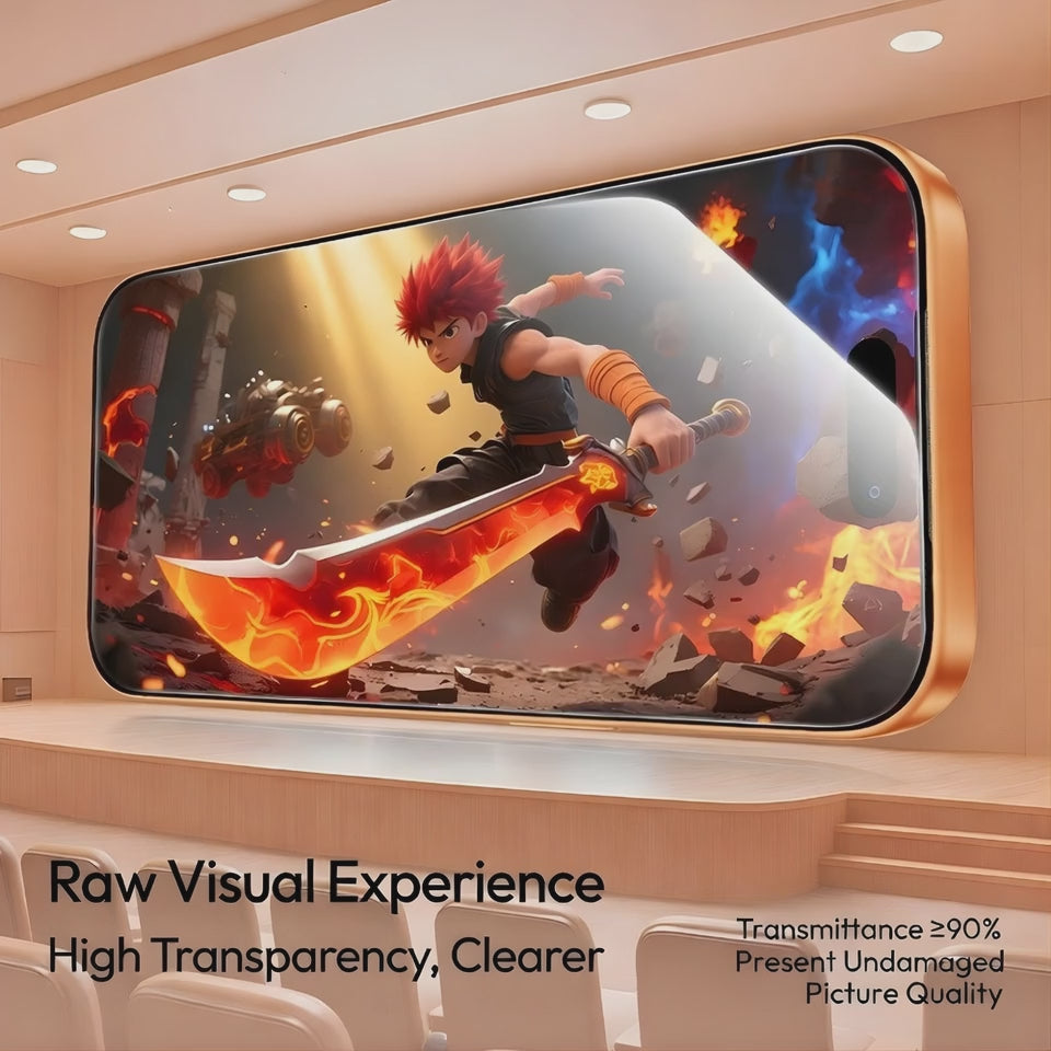 SmartDevil HD Shatterproof Screen Protector with Applicator for iPhone 17 Series Video