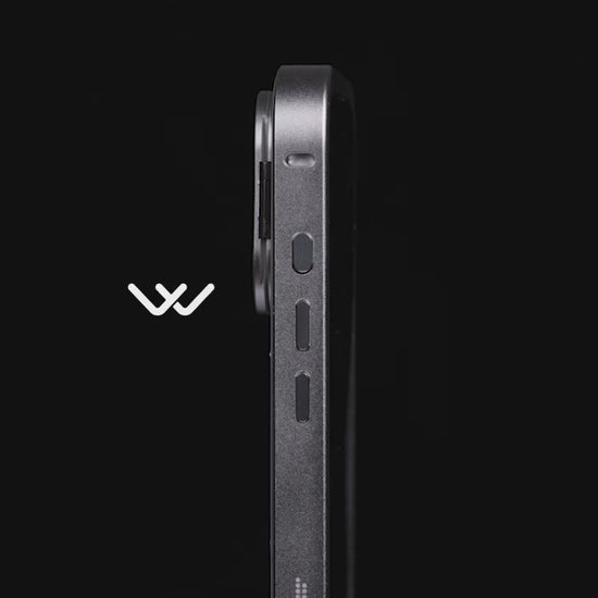 WAKCAS for iPhone 17 Series Detachable Metal MagSafe Case