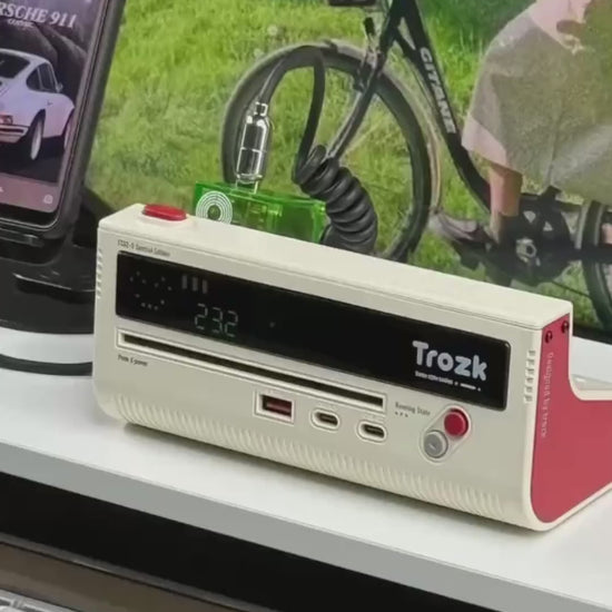 TROZK Game Style Socket with 45W Adapter and Display