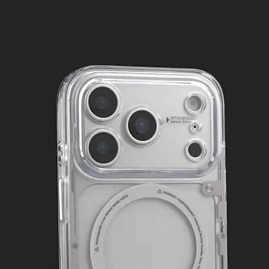 WAKCAS Clear-Cut MagSafe Magnetic iPhone Case