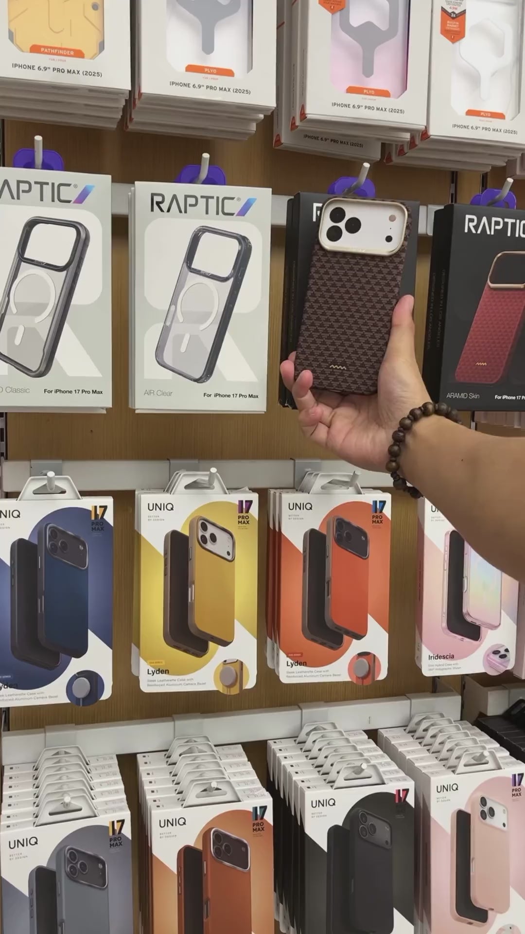 RAPTIC Aramid Skin Origin MagSafe Case for iPhone 16 Series