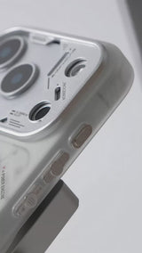 WAKCAS for iPhone 17 Series Frosted Mechanical Anti-Drop MagSafe Case