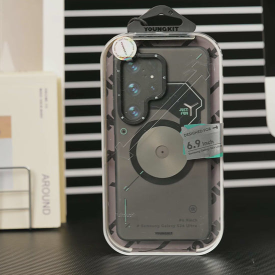 YOUNGKIT for Samsung S26 Ultra Disc Core JUST FUN Case