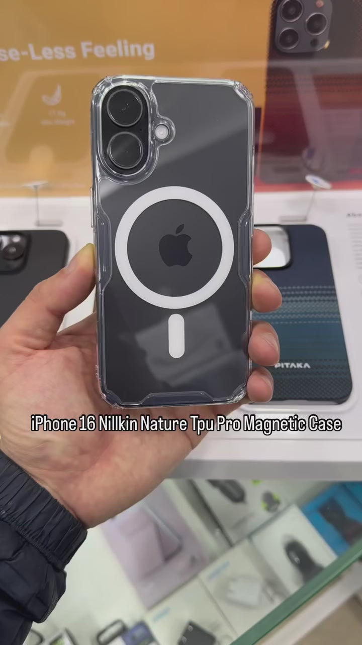 NILLKIN for iPhone 16 Series Natural TPU Pro Magnetic Case