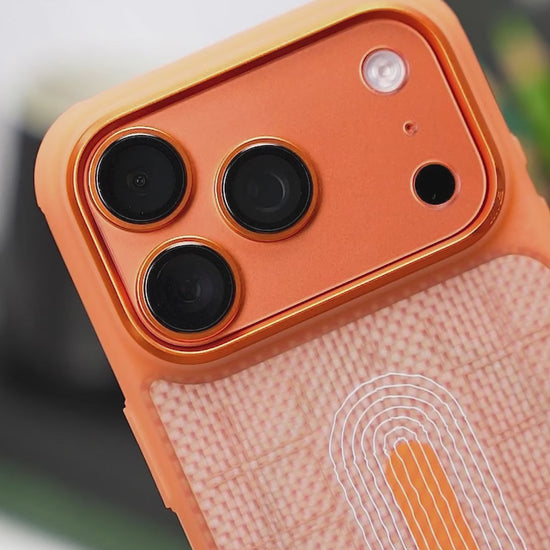 BLUEO for iPhone 17/18 Series Orange Sea Lightweight MagSafe Case