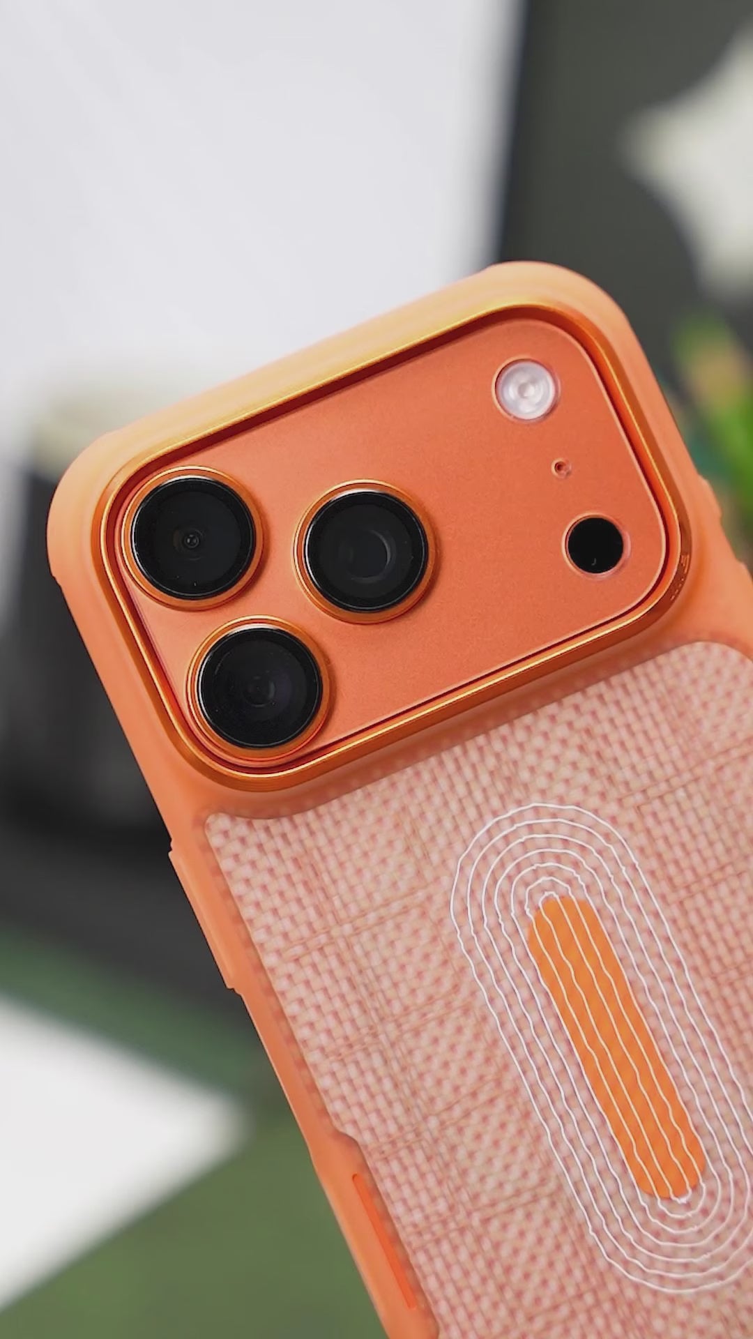 BLUEO for iPhone 17/18 Series Orange Sea Lightweight MagSafe Case