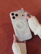 UNIPLAN for iPhone 17 Series Frosted Pearl MagSafe Case