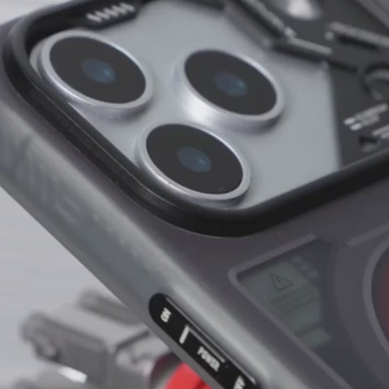 WAKCAS for iPhone 17 Series Emergency Panel MagSafe Case