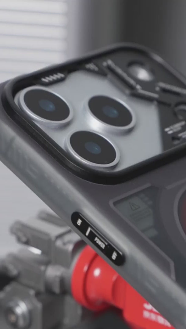 WAKCAS for iPhone 17 Series Emergency Panel MagSafe Case