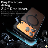 Drop Protection
Airbag
2.4m Drop Impact. - QIANBEI Honor 600 Series Frosted Magnetic Case