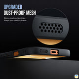 UPGRADED
DUST-PROOF MESH - QIANBEI Honor 600 Series Frosted Magnetic Case