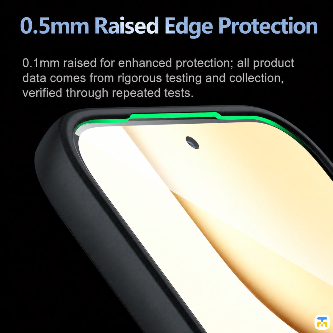 0.5mm Raised Edge Protection - QIANBEI Honor 600 Series Frosted Magnetic Case