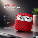 Racer Red Textured Case for AirPods Pro Series