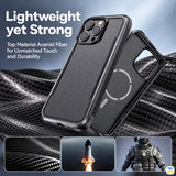 Lightweight
yet Strong - RAPTIC Aramid Apex MagSafe Case for iPhone 16 Series
