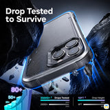 Drop Tested
to Survive - RAPTIC Aramid Apex MagSafe Case for iPhone 16 Series