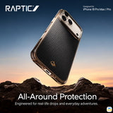All-Around Protection - RAPTIC Aramid Dual Reynis MagSafe Case for iPhone 17/18 Series