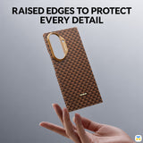 RAISED EDGES TO PROTECT
EVERY DETAIL - RAPTIC Aramid Skin Origin for Samsung Galaxy Z Fold 7