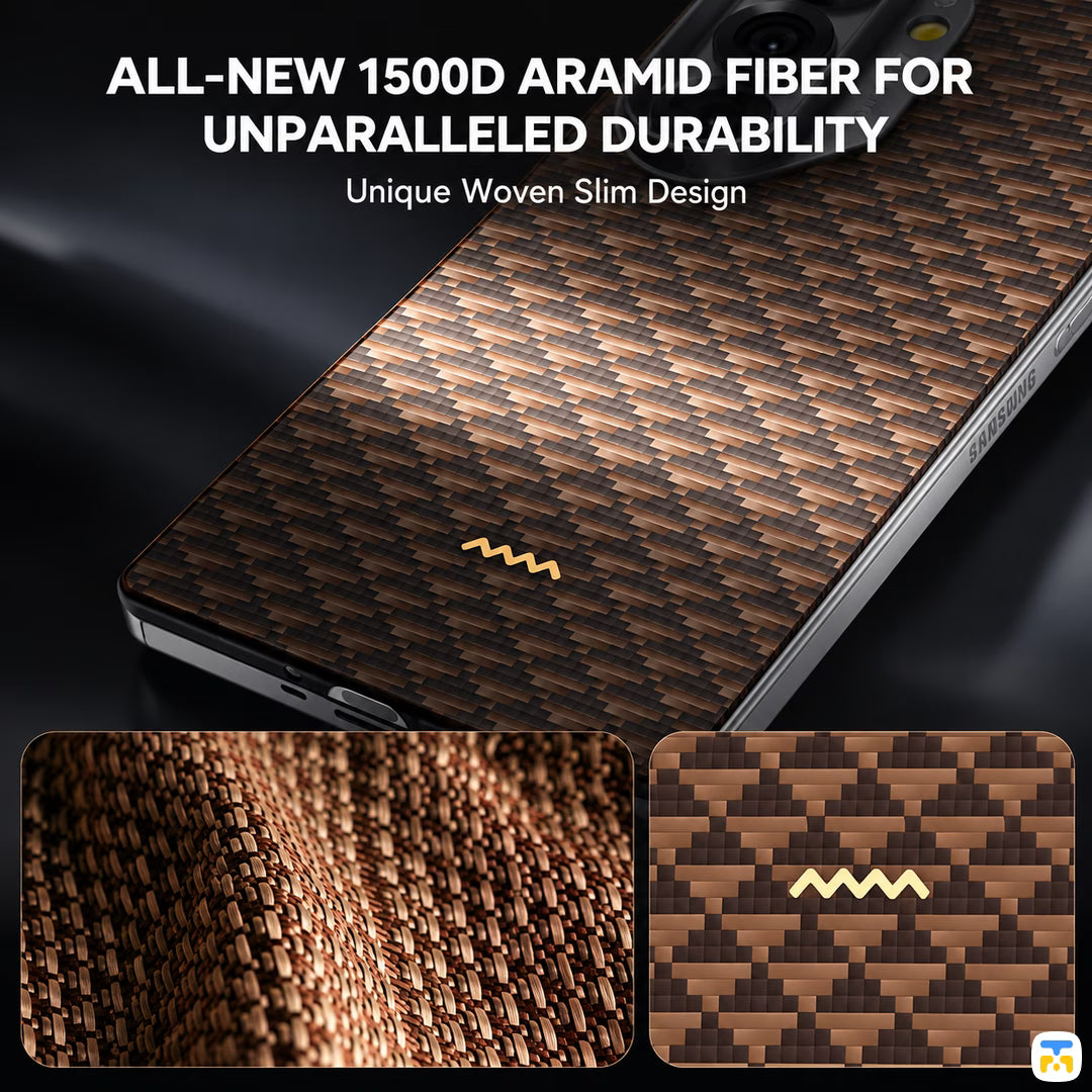 ALL-NEW 1500D ARAMID FIBER FOR
UNPARALLELED DURABILITY - RAPTIC Aramid Skin Origin for Samsung Galaxy Z Fold 7