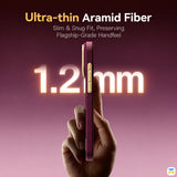 Ultra-thin Aramid Fiber - RAPTIC Bliss Aramid Skin MagSafe Case for iPhone 17/18 Series