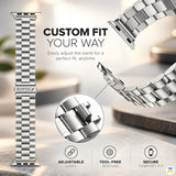 CUSTOM FIT
YOUR WAY - RAPTIC Citizen Stainless Steel Strap for Apple Watch