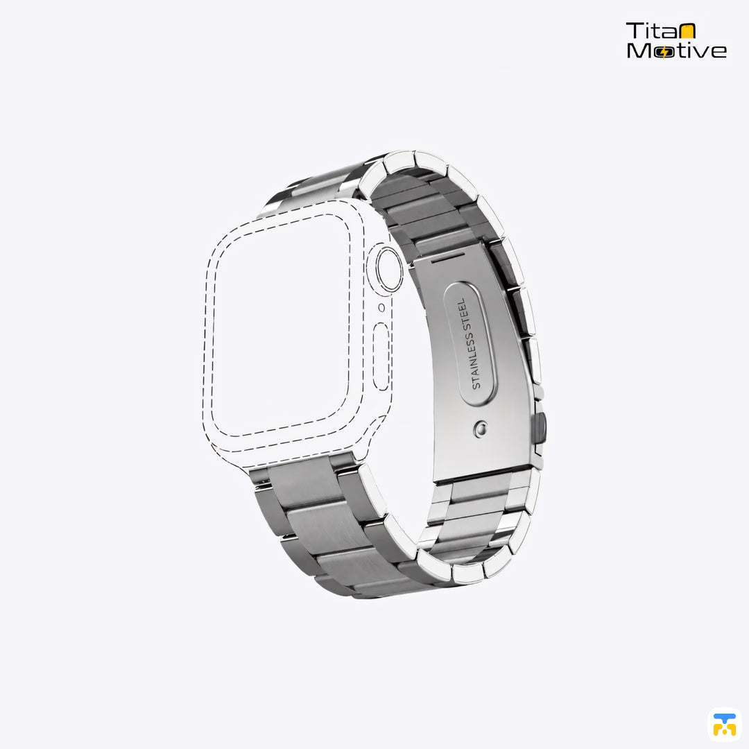 RAPTIC Citizen Stainless Steel Strap for Apple Watch