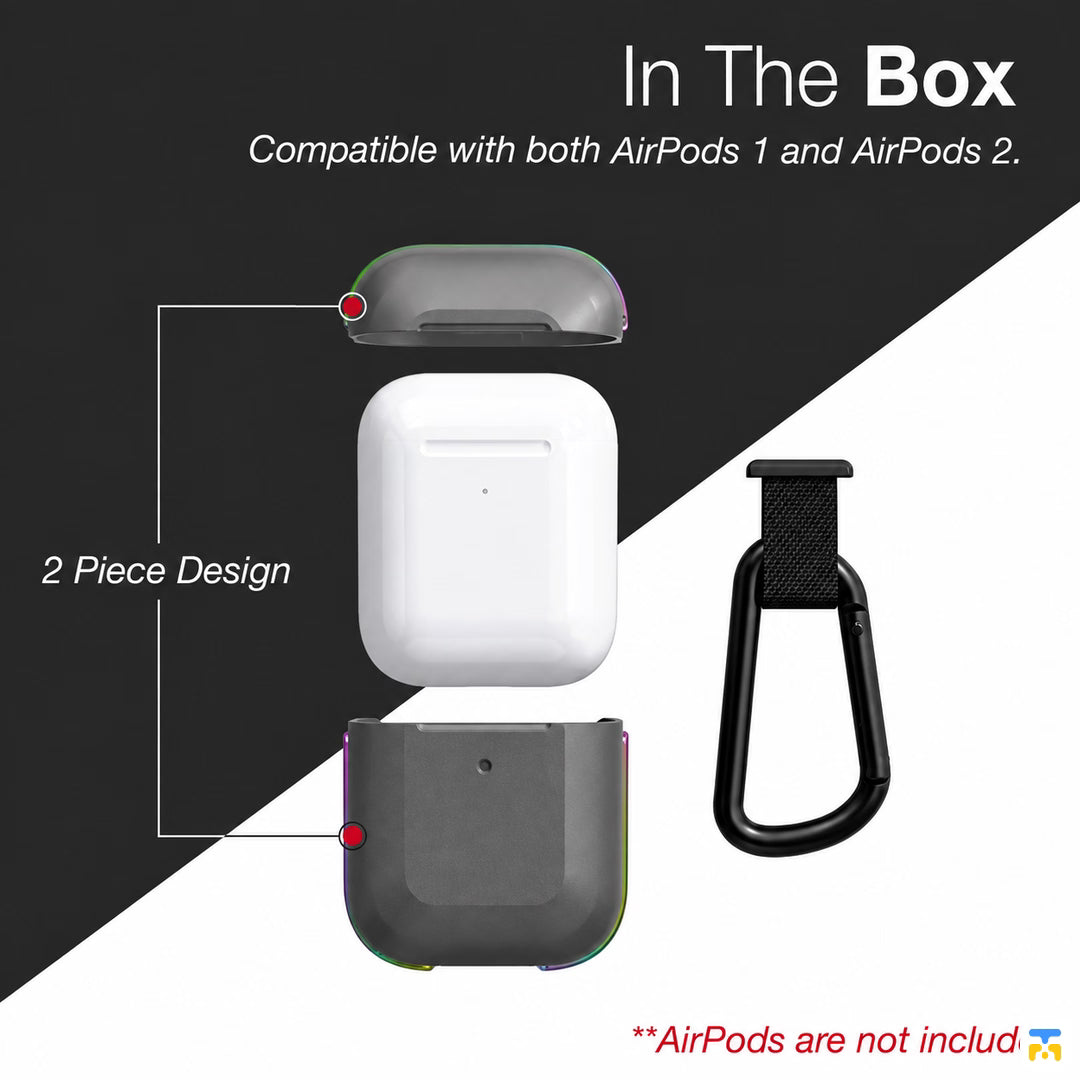 Compatible with both AirPods 1 and AirPods 2. - RAPTIC Defense Trek AirPods Case