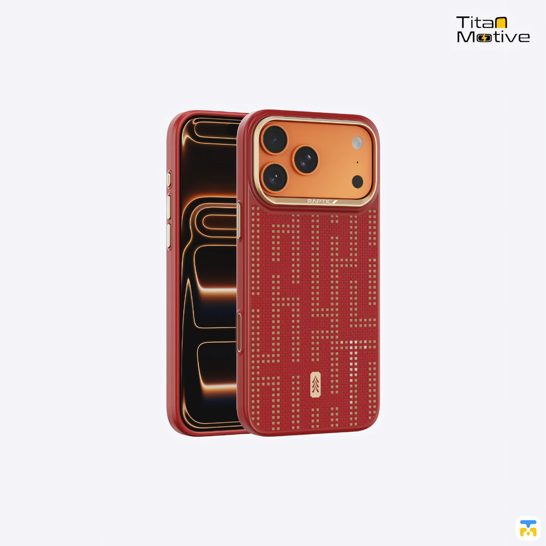 RAPTIC for iPhone 17 Series Aramid Dual Grid MagSafe Case