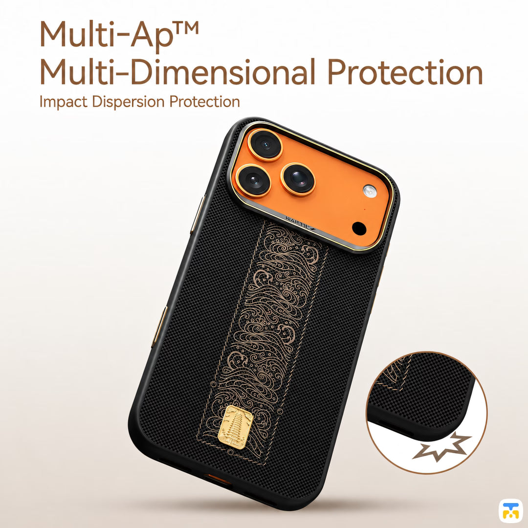Multi-Ap™
Multi-Dimensional Protection - RAPTIC for iPhone 17 Series Aramid Dual Rise MagSafe Case