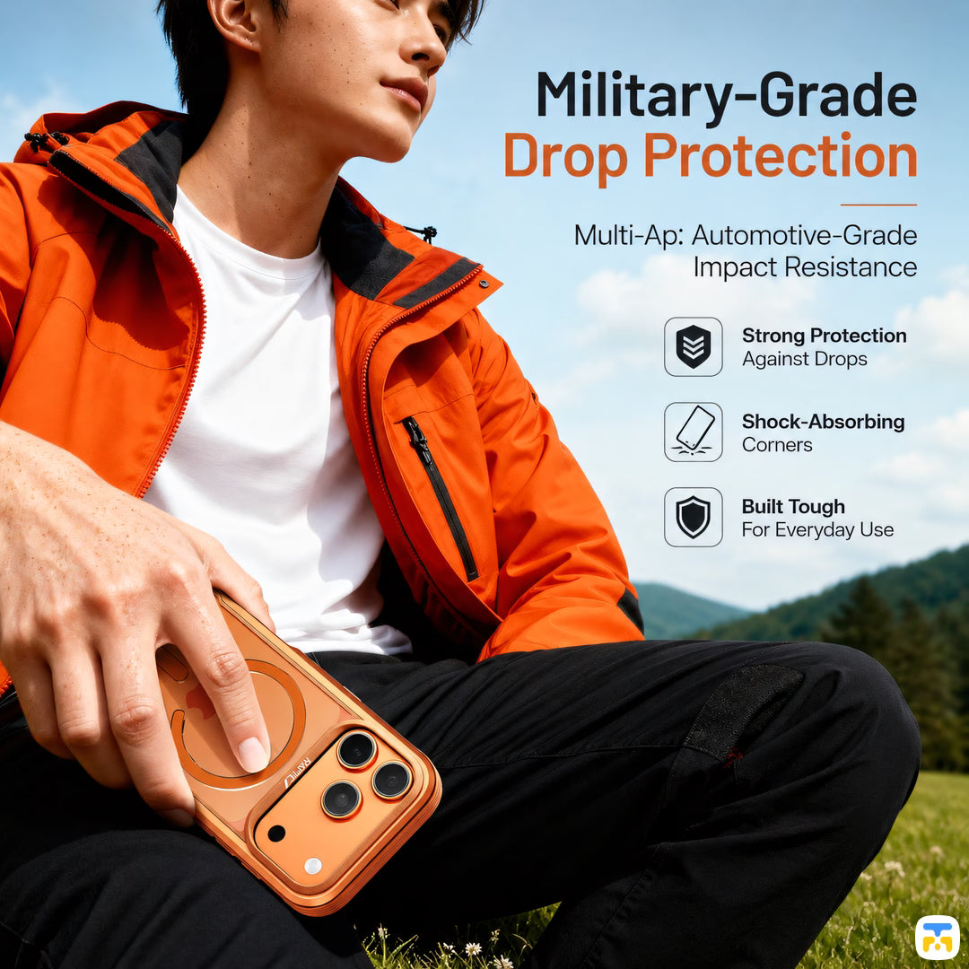 Military-Grade
Drop Protection - RAPTIC for iPhone 17 Series Shield Classic Magsafe Case