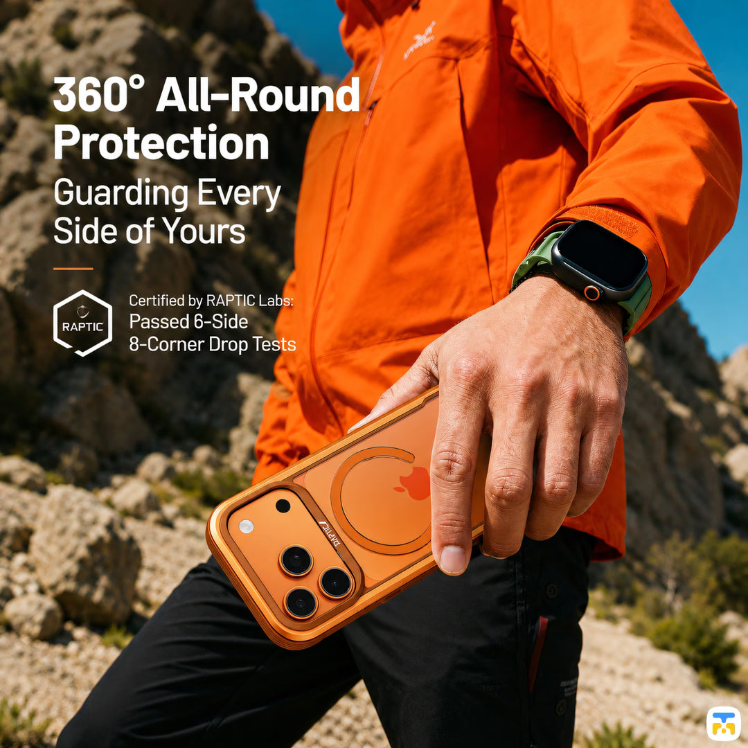 360° All-Round
Protection - RAPTIC for iPhone 17 Series Shield Classic Magsafe Case