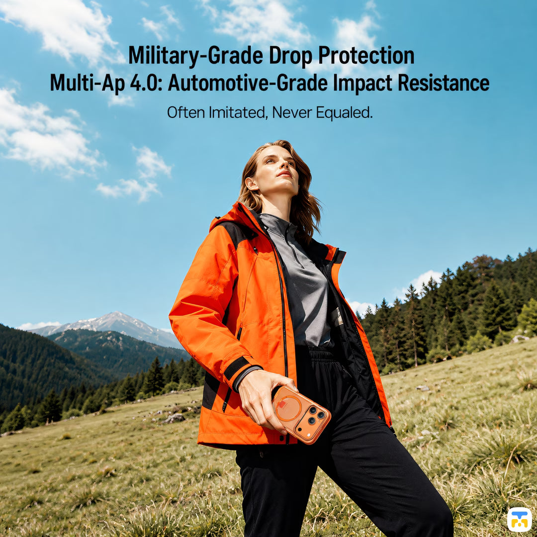 Military-Grade Drop Protection
Multi-Ap 4.0: Automotive-Grade Impact Resistance - RAPTIC for iPhone 17 Series Shield Classic Magsafe Case