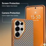 Screen Protection and Camera Protection - RAPTIC for Samsung S26 Series Destiny Aramid Dual Magnetic Case