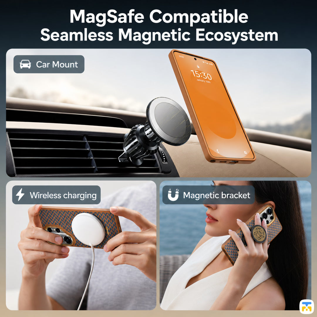 RAPTIC for Samsung S26 Series Destiny Aramid Dual Magnetic Case