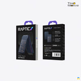 RAPTIC Grid Wisdom Aramid Fiber Magnetic Wallet Stand