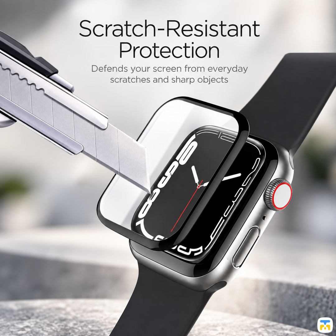 Scratch-Resistant
Protection - RAPTIC X-Doria Apple Watch Screen Protector