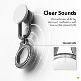 Clear Sounds - Ringke Apple AirTag Protective Case with Hook