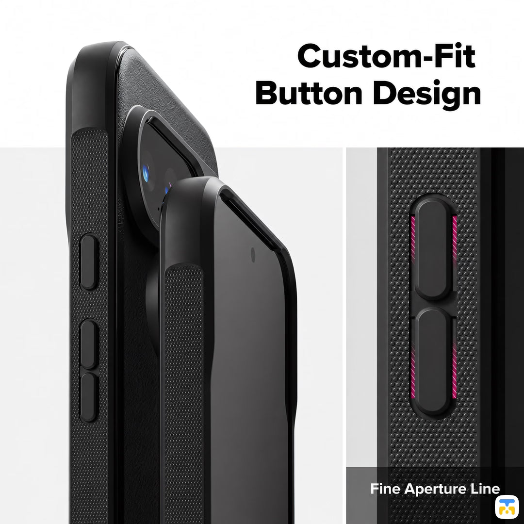 Custom-Fit
Button Design - Ringke Onyx Google Pixel 10 Series Shockproof Magnetic Case