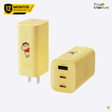 ROCK Crayon Shinchan Ice²Cube 65W GaN Charger